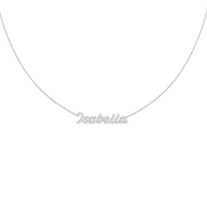 Valentines Day Collection: Cursive Diamond Name Pendant