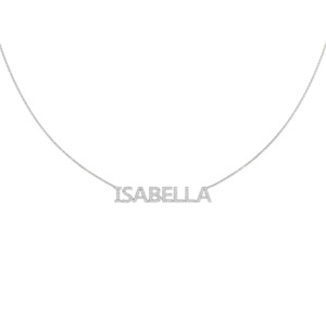 Diamond Name Pendant