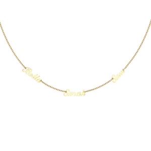 Trio Name Pendant