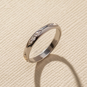 Womens Wedding Bands: Marquise Cut Out Diamond Ring