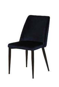 Chair: Stellini Dining Chair  Black Velvet