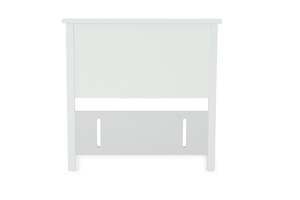 Bedroom Furniture: Pearl Bay Grooved Headboard - King Single