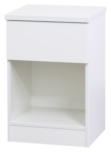 Bedsides: Astra Bedside - One Drawer
