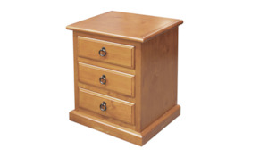 Bedsides: Fen Bedside - Three Drawers