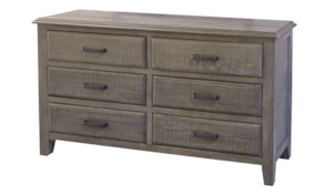 Lowboys: Pepper Lowboy - Six Drawers