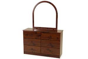 Lowboys: Newport Dresser - Six Drawers