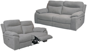 Lounge Suites: Flint Recliner Suite - Three + Two Seater