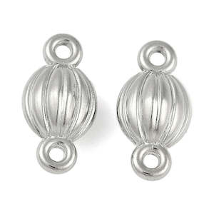 Findings and Components: CCB Plastic  Pumpkin Connector 19mm x 10mm x 7mm