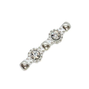 Metal Beads: Rhinestone Spacer Bar 30mm