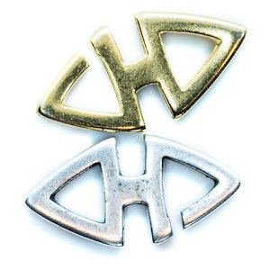 Clasps: Triangle Mini Clasp 9.5mm x 19.4mm