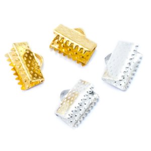 Cord And Ribbon Findings: Ribbon Ends 10mm