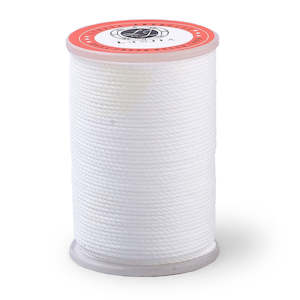 Stringing Material: Waxed Polyester Round Twisted Cord 1mm