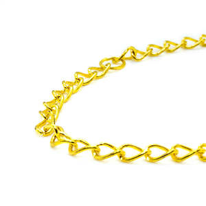 Chain: Twist Cable Chain 4.5mm x 3mm x 46cm length