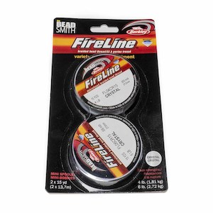 Threads: FireLine Braided Beading Thread - Variety Pack - 4lb & 6lb 15 yards each