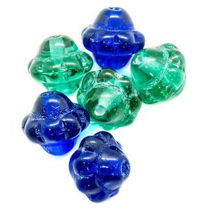 Czech Glass Spinner 8mm x 8mm