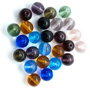 Czech Beads: Czech Glass Druk Round 8mm