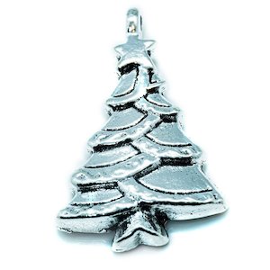 Deck The Halls: Christmas Tree Charm 29mm x 18mm