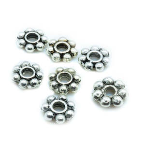 Beads: Beaded Rondelle 3-5mm x 1mm