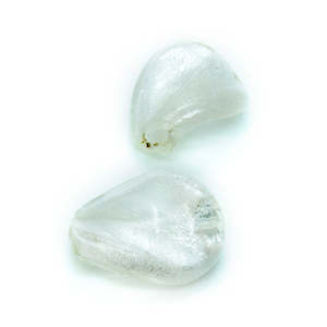 Lampworked Glass Twist Beads 18mm x 15mm