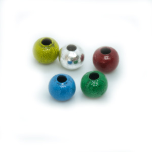 Mixed Colour Metal Balls 4mm