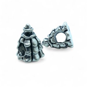 European Christmas Tree Bead 12.5mm x 10.5mm