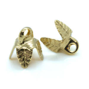 Bead Caps 4-prong bell 5mm x 6mm