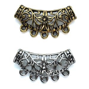 Hollow Curved Connector  38mm x 20mm x 6mm