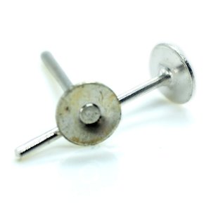 Earring Findings: Earring Stud Posts 12mm x 4mm
