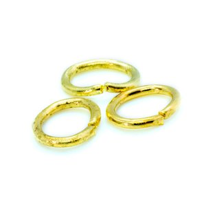 Jump Rings And Split Rings: Jump Ring Oval 6mm x 4mm