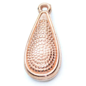 Teardrop Charm 24mm x 10mm