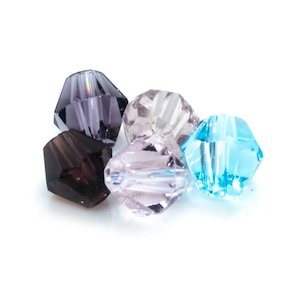 Crystal Glass Faceted Bicone 3mm