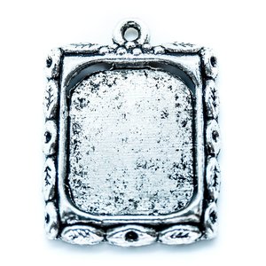Picture Frame Charm 26mm x 20mm