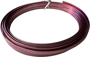 Products: Flat Aluminium Wire 1mm x 5mm x 10m Roll Soft Pink - A Floral Affair