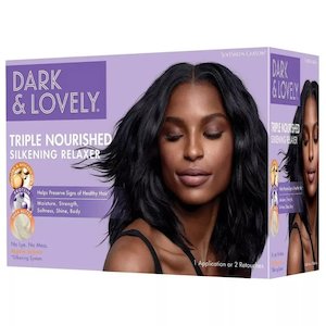 Hair & Accessories > Relaxer: Dark and Lovely Healthy Gloss Shea Moisture Hair Relaxer Kit Regular