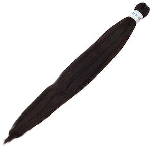 26 Inch Prepulled: Afrihair Pre Stretched Braid K-A4 - Dark Brown