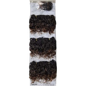 Synthetic Hair Weave Sew: Anol Wave Colour 2/30 - Black/Brown