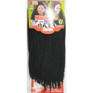 Synthetic Hair Crochet: Marley Braid Colour 1 - Black