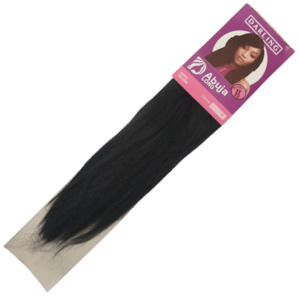 Synthetic Hair Braids 24 Inch Pre Pulled Feathered: Braid Darkest Brown 24 Inch Prepulled Kanekalon - Abuja 2