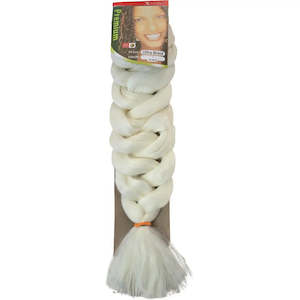 Synthetic Hair Braids: Afrihair Xpression Colour WHITE
