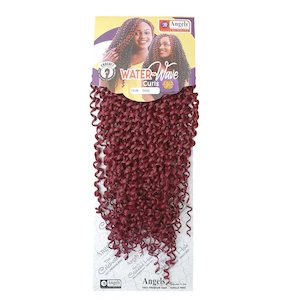 Water Wave Curls No 900 - Maroon