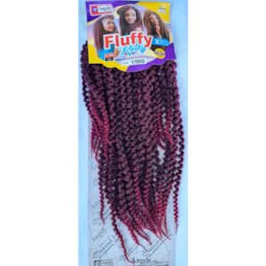Synthetic Hair Crochet: Fluffy Kinky Extra Colour No 1/900