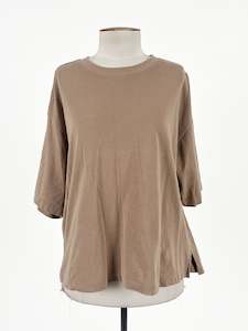 Uniqlo | Beige Casual Top | Size S