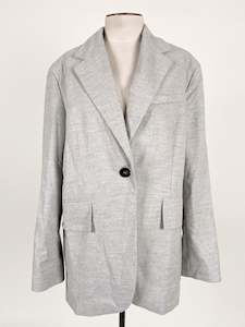 Topshop | Grey Workwear Jacket | Size 10