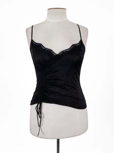 Shaaanxo: Glassons | Black Casual/Cocktail Top | Size L