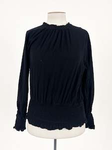 Kateeileensands: Ruby + Rain | Brown Workwear Top | Size 16