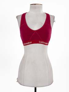 Activewear: Icebreaker | Red Casual Activewear Top | Size XS