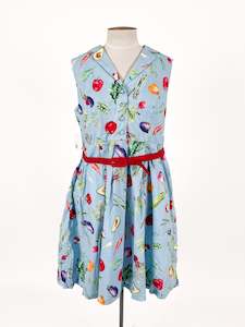 Mini Dresses: Modcloth | Blue Casual Dress | Size XL