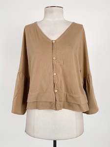 Re Create: ReCreate | Brown Casual Top | Size S
