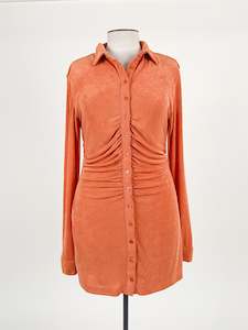 Rabbit Borrows: With Jéan | Orange Casual/Cocktail Dress | Size S