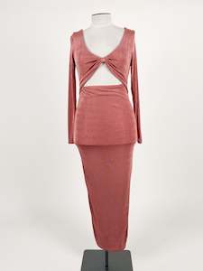 Winnie & Co. | Pink Cocktail/Formal Dress | Size 10